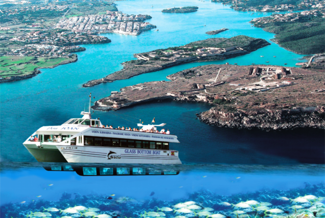 Crucero por la costa de Menorca