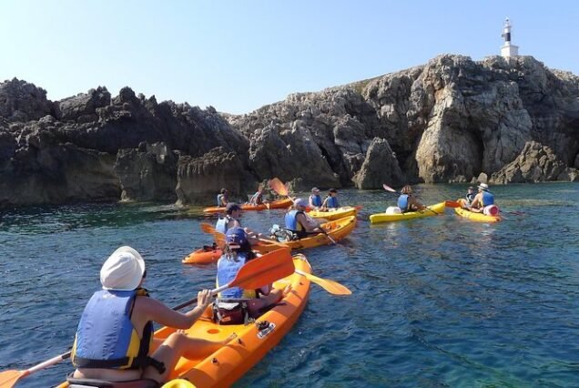 Excursión en Kayak - Puerto de Fornells